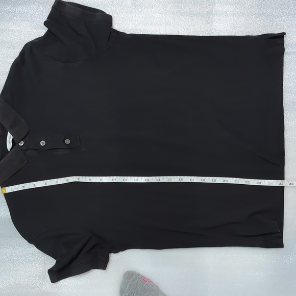Men's Calvin Klein Liquid Touch Black Short Sleeve Polo Size Medium - Picture 5 of 5